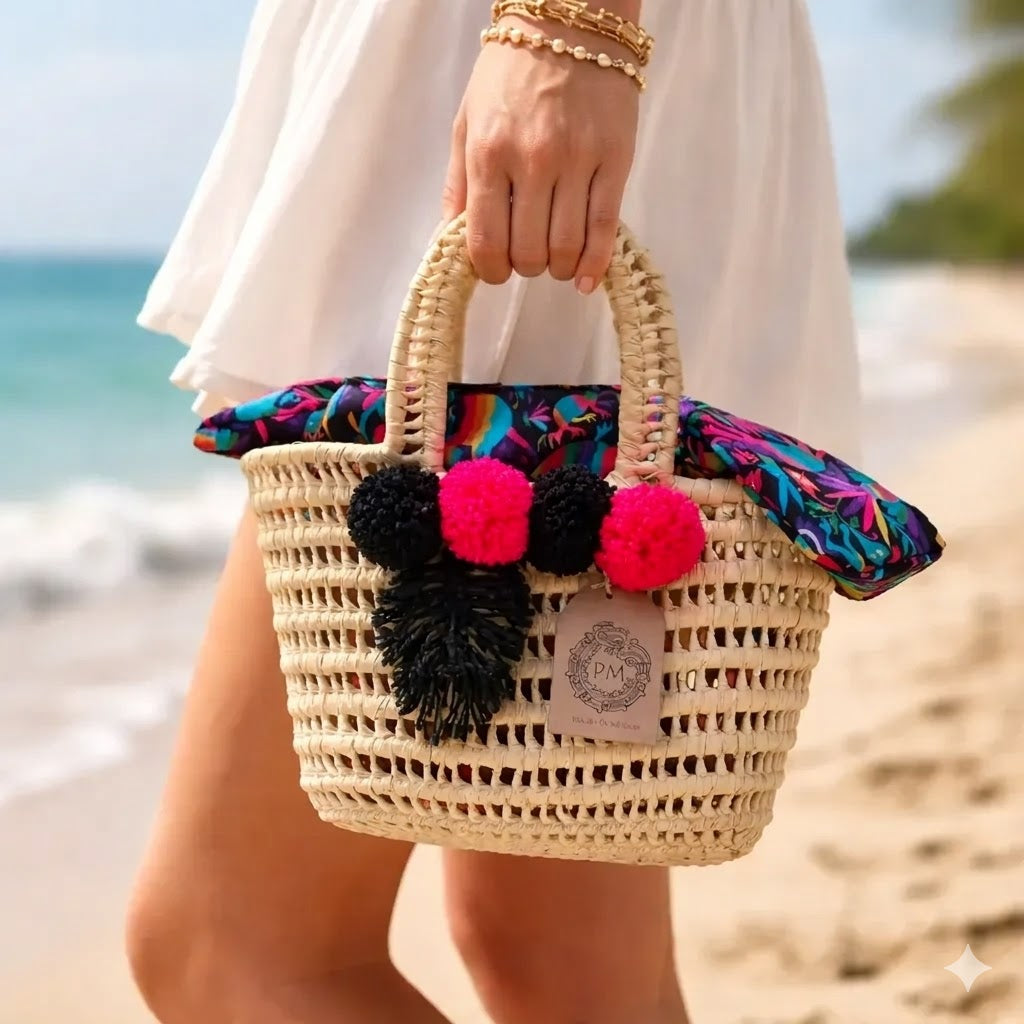 Canasta Boho PM I  Colección 3 colores