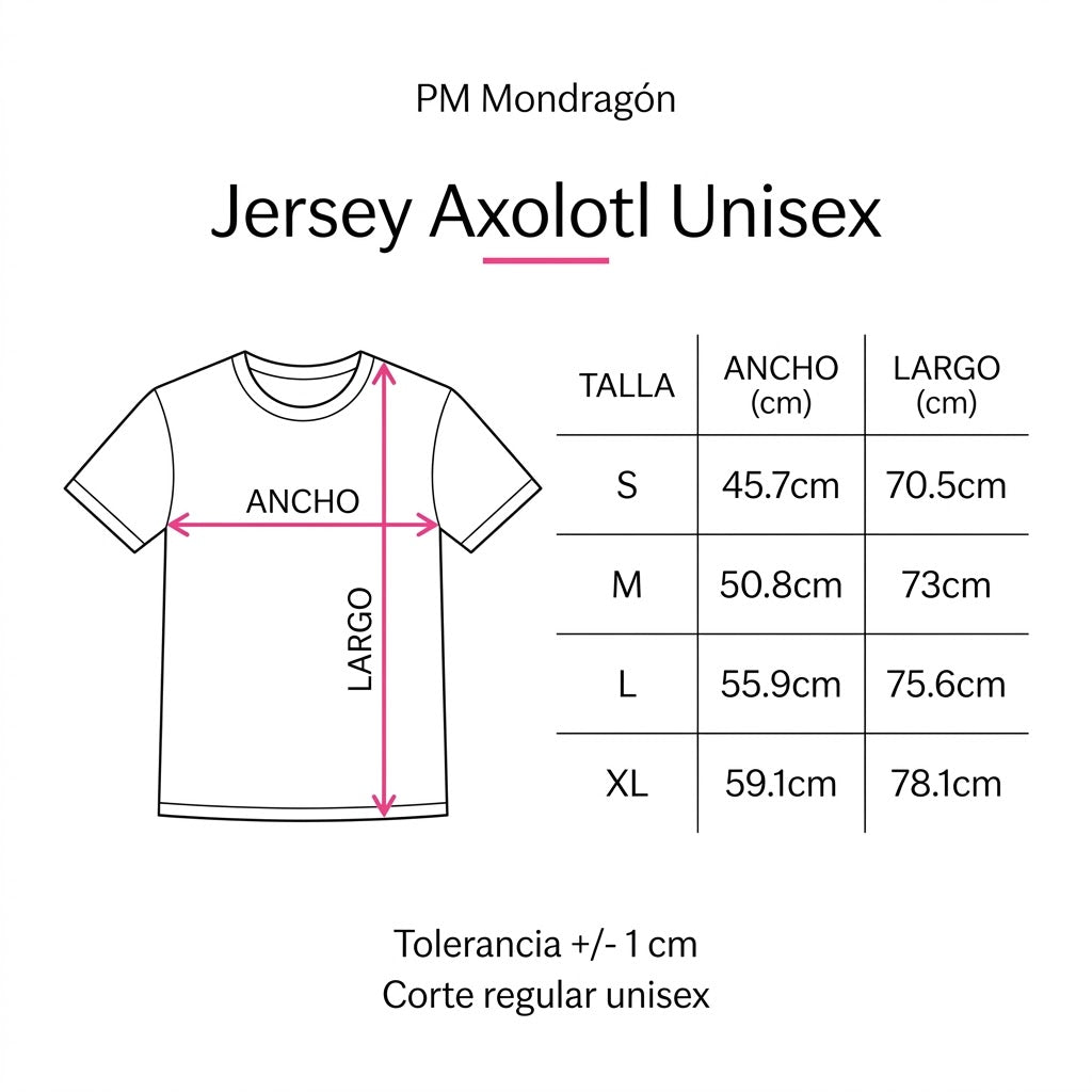 Jersey Axolotl México 2026